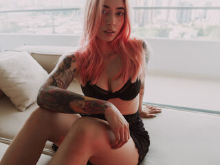 girl fingering shaved pussy AlessaLaurent